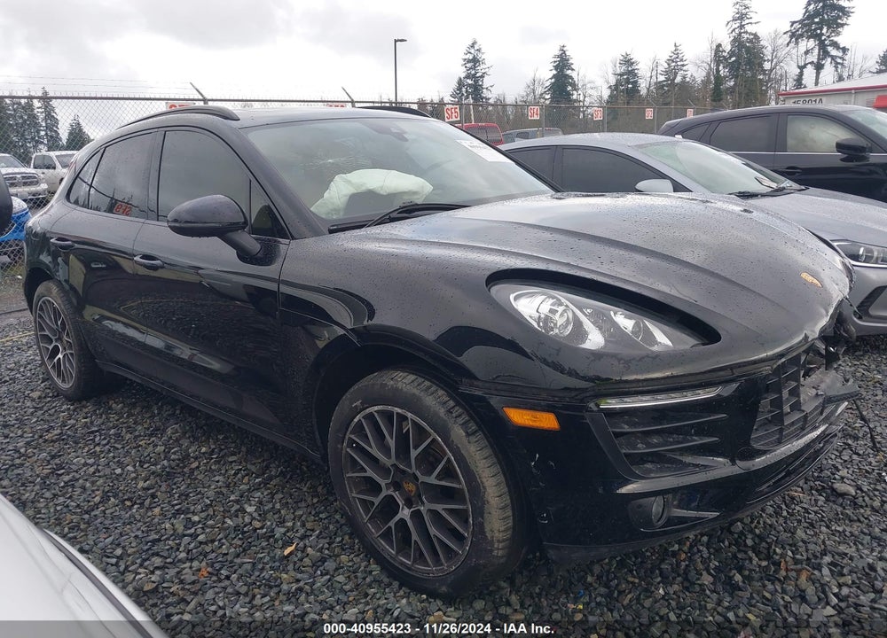 2017 PORSCHE MACAN S VIN: WP1AB2A5XHLB16951