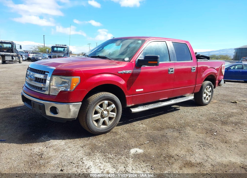 2014 FORD F-150 XLT VIN: 1FTFW1CT5EKE70783