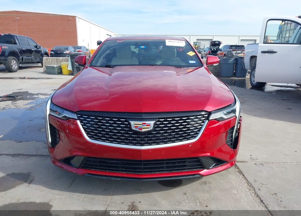 2023 CADILLAC CT4 LUXURY VIN: 1G6DJ5RK1P0142595