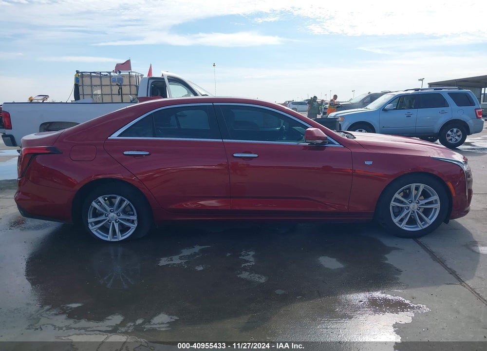 2023 CADILLAC CT4 LUXURY VIN: 1G6DJ5RK1P0142595