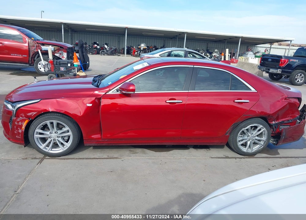 2023 CADILLAC CT4 LUXURY VIN: 1G6DJ5RK1P0142595