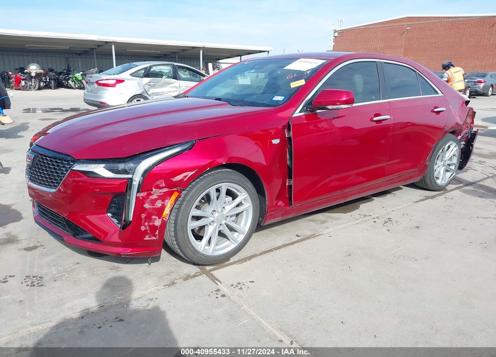 2023 CADILLAC CT4 LUXURY VIN: 1G6DJ5RK1P0142595