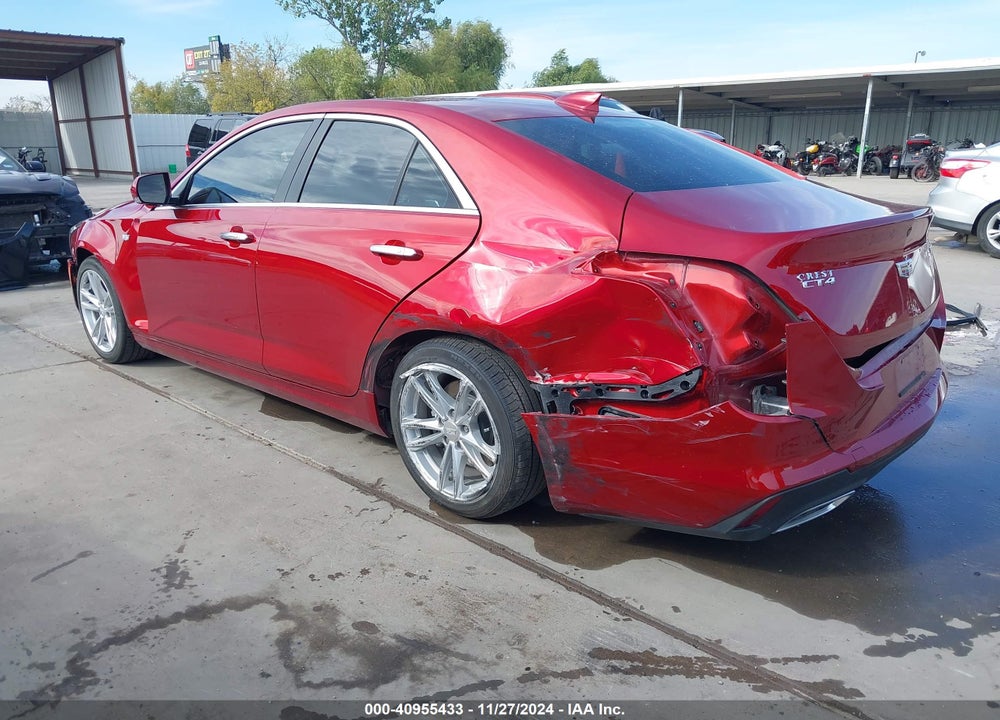 2023 CADILLAC CT4 LUXURY VIN: 1G6DJ5RK1P0142595