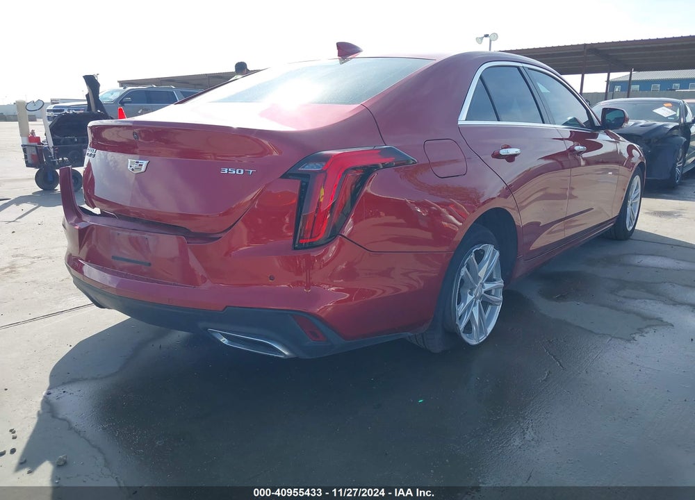 2023 CADILLAC CT4 LUXURY VIN: 1G6DJ5RK1P0142595