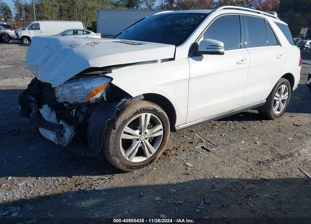 2015 MERCEDES-BENZ ML 350 4MATIC VIN: 4JGDA5HB5FA617183