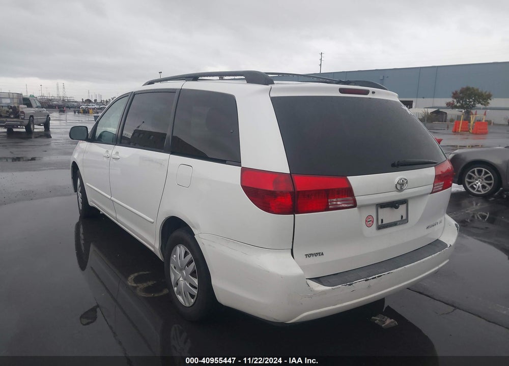2004 TOYOTA SIENNA LE VIN: 5TDZA23C44S104029