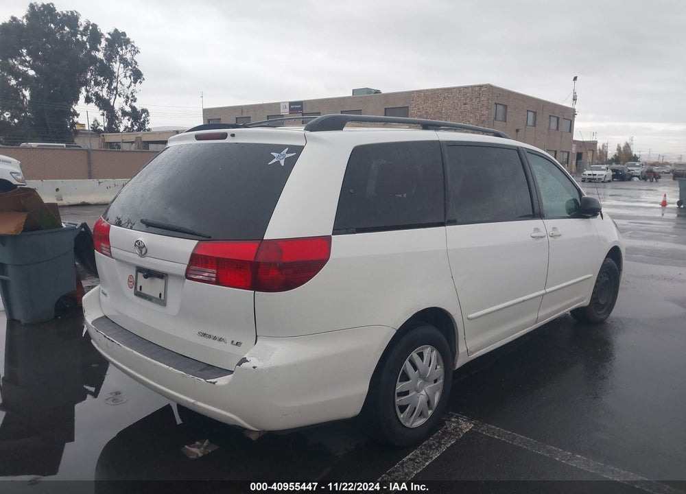 2004 TOYOTA SIENNA LE VIN: 5TDZA23C44S104029