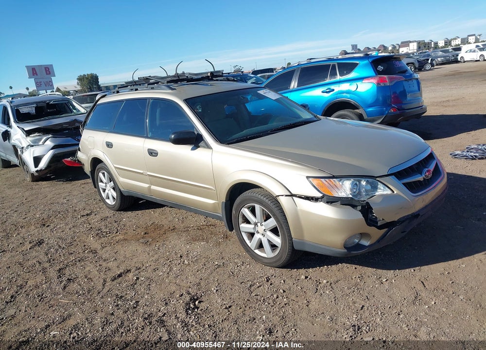 2008 SUBARU OUTBACK 2.5I/2.5I L.L. BEAN EDITION VIN: 4S4BP61C787330488