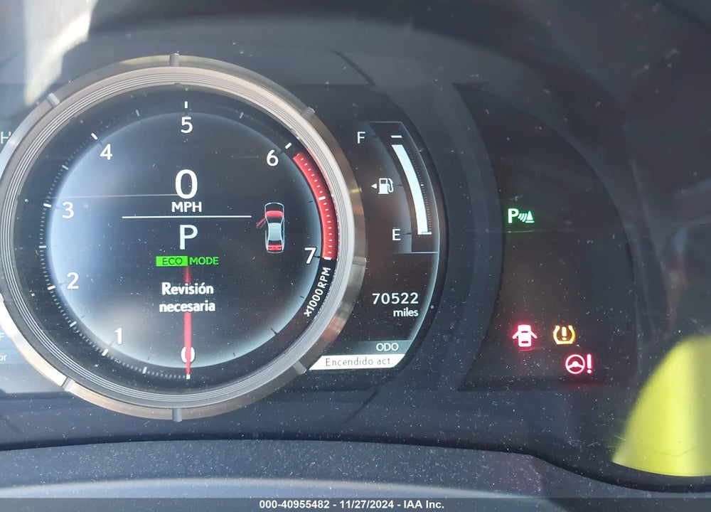 2019 LEXUS IS VIN: JTHBA1D28K5089456