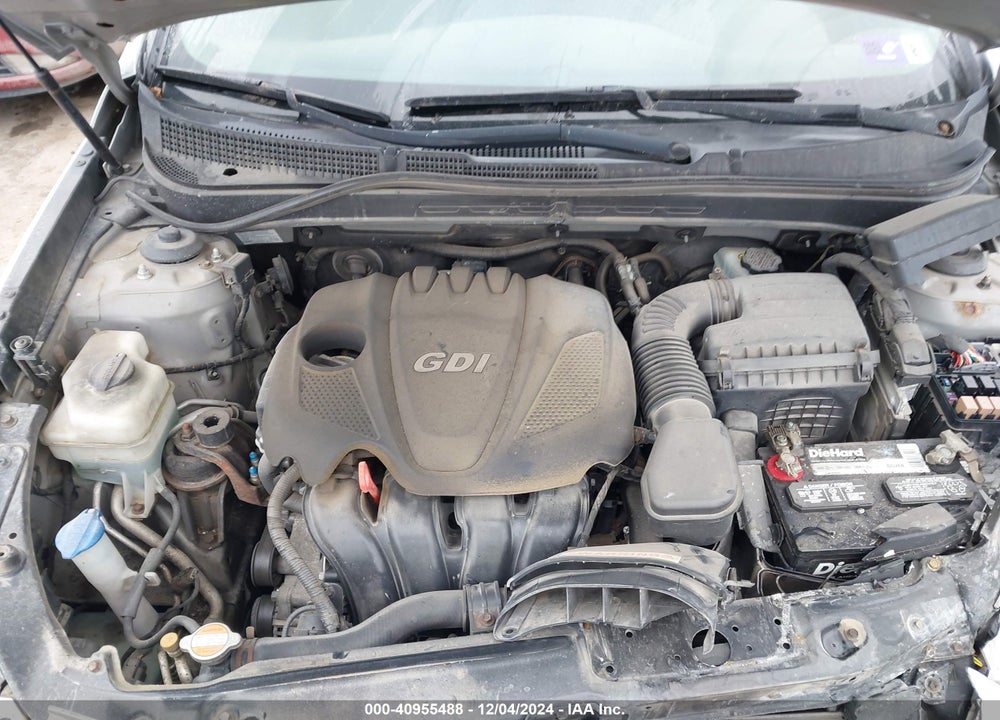 2011 HYUNDAI SONATA GLS VIN: 5NPEB4AC7BH007260