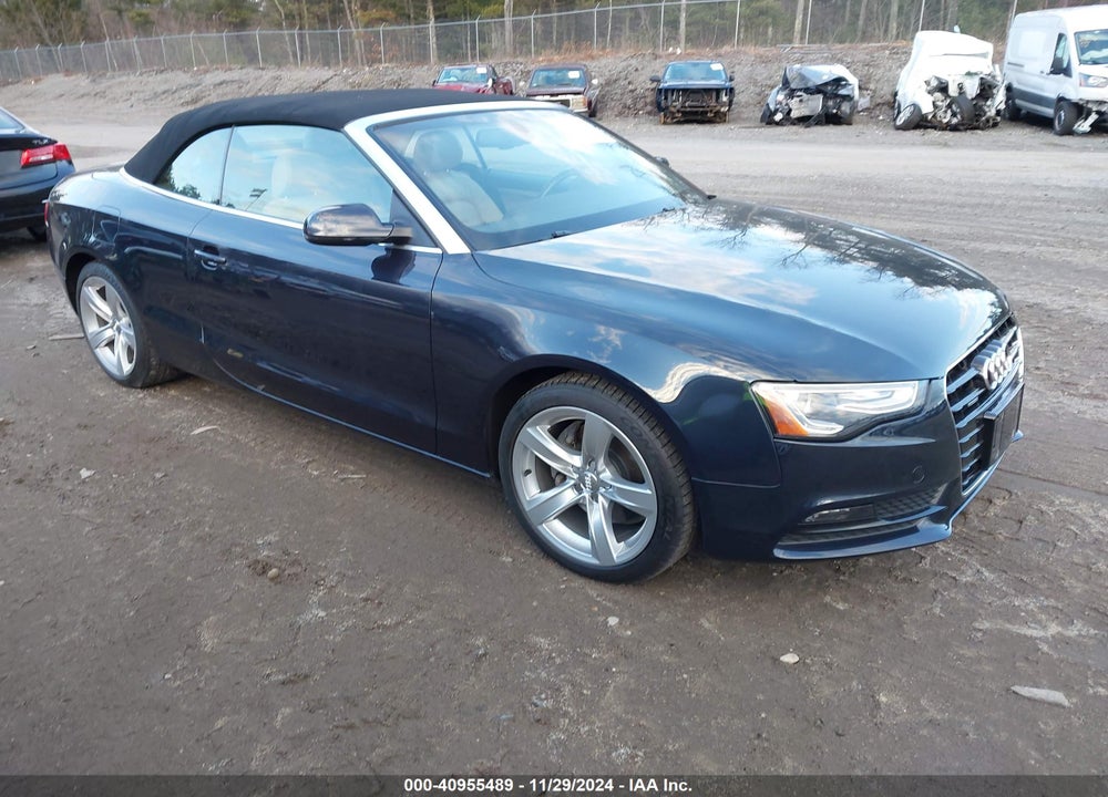 2013 AUDI A5 2.0T PREMIUM VIN: WAULFAFH3DN002944