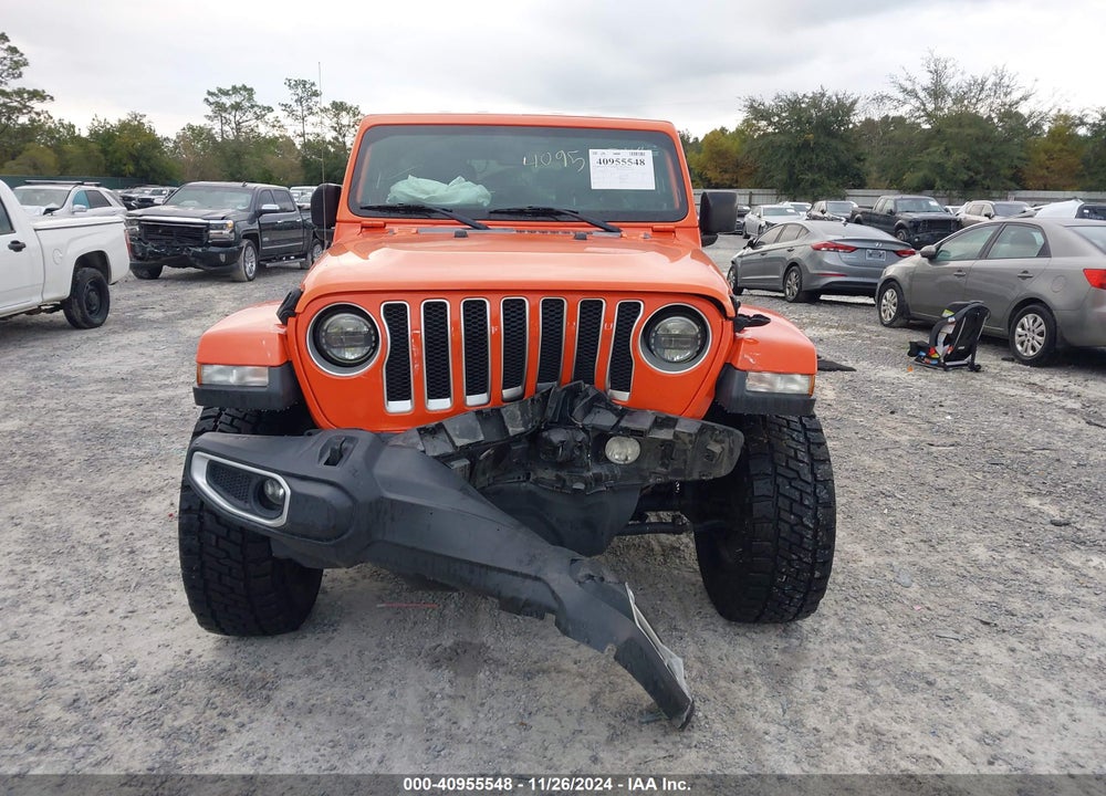 2020 JEEP WRANGLER UNLIMITED SAHARA VIN: 1C4HJXEN8LW231131