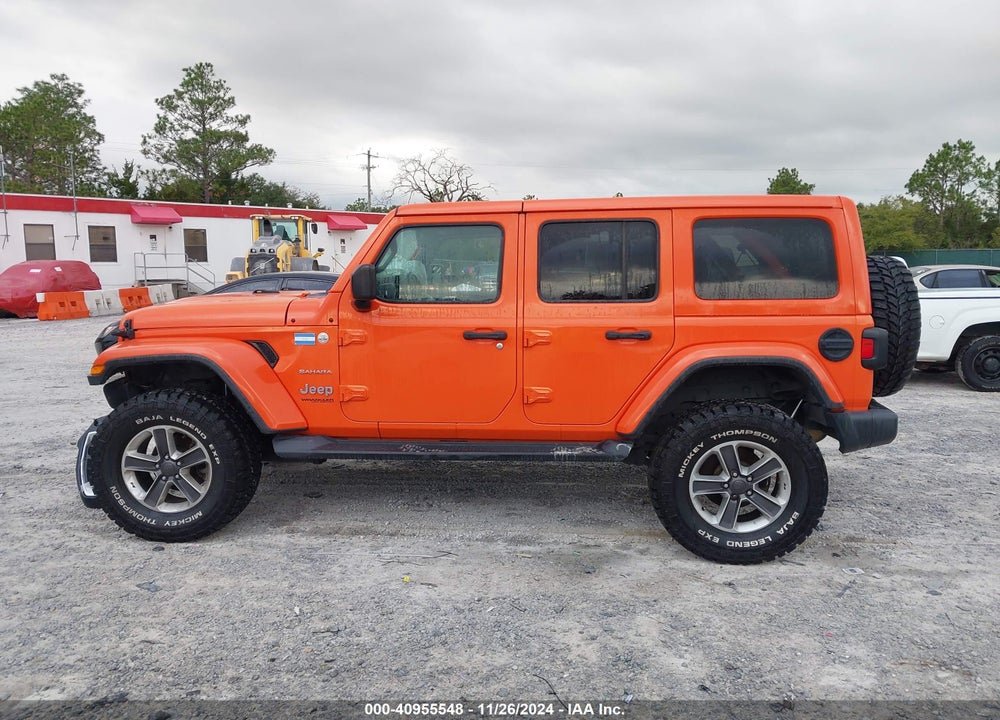 2020 JEEP WRANGLER UNLIMITED SAHARA VIN: 1C4HJXEN8LW231131
