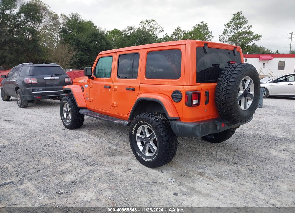 2020 JEEP WRANGLER UNLIMITED SAHARA VIN: 1C4HJXEN8LW231131