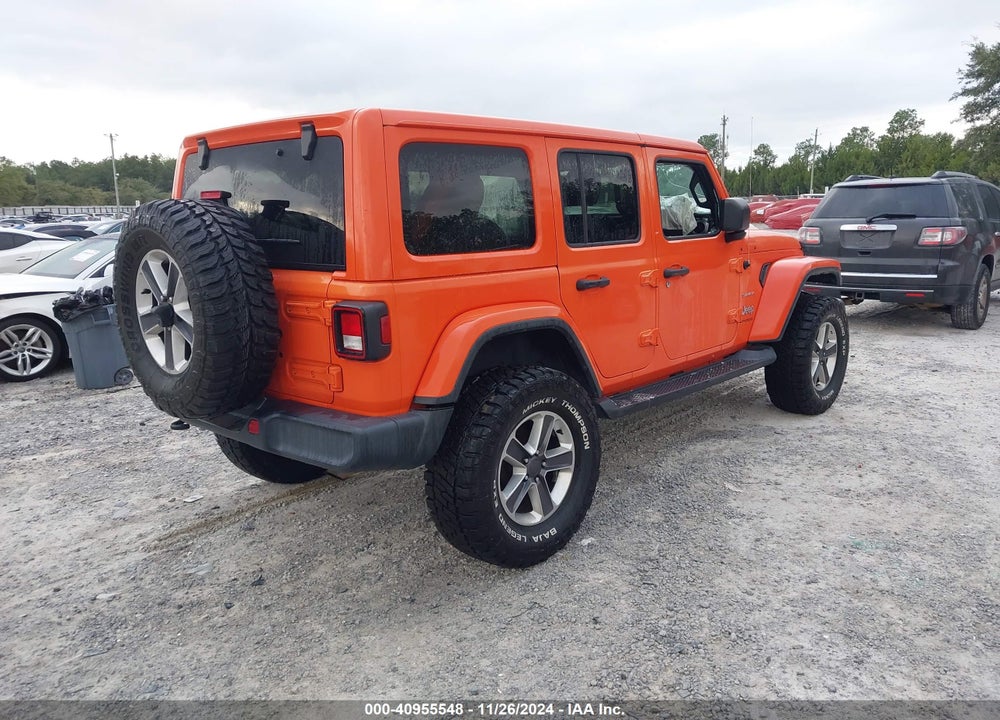 2020 JEEP WRANGLER UNLIMITED SAHARA VIN: 1C4HJXEN8LW231131