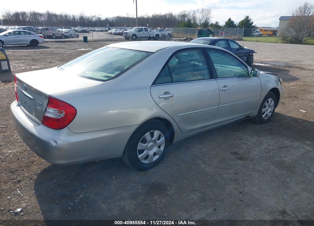 2004 TOYOTA CAMRY LE VIN: 4T1BE32KX4U795594
