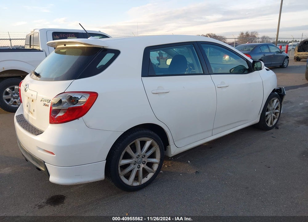 2009 TOYOTA MATRIX VIN: 2T1GE40E79C003869