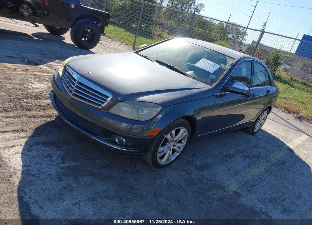 2008 MERCEDES-BENZ C 300 LUXURY/SPORT VIN: WDDGF54X98F013880