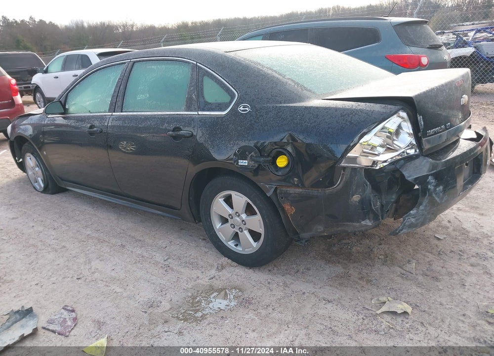 2009 CHEVROLET IMPALA VIN: 2G1WT57K891212791
