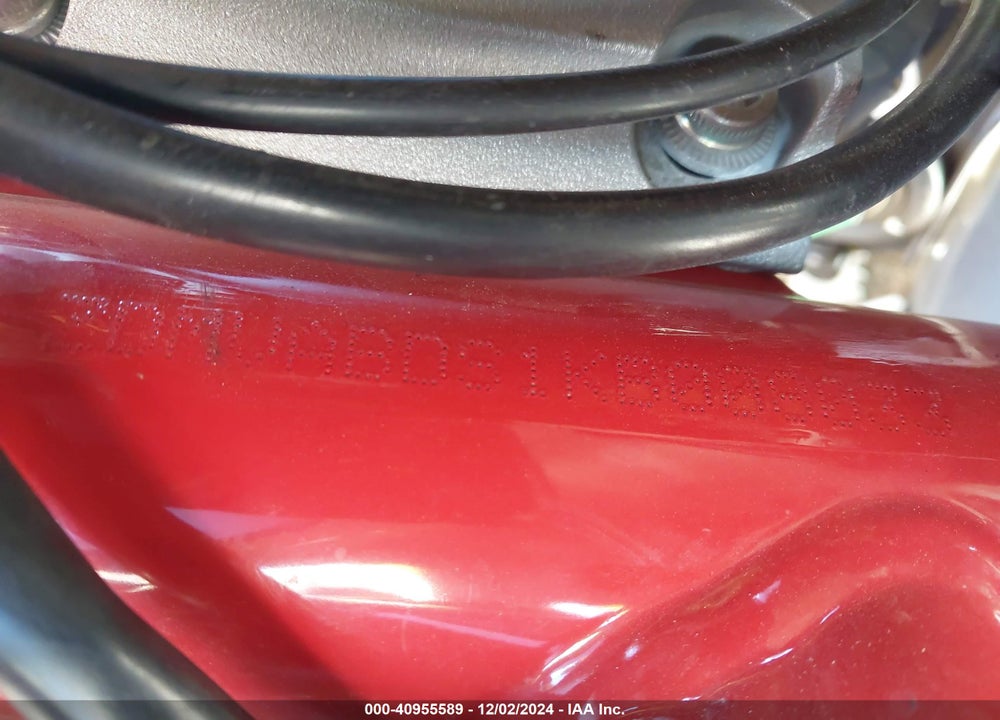 2019 DUCATI SUPERSPORT VIN: ZDMVABDS1KB008033