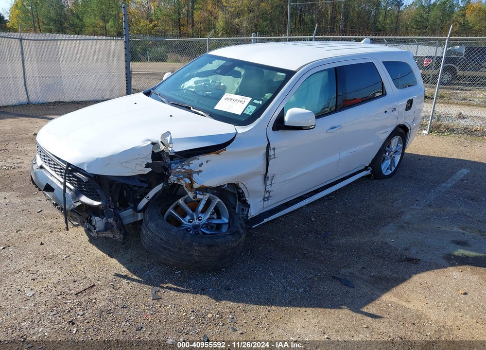 2022 DODGE DURANGO GT PLUS RWD VIN: 1C4RDHDG7NC218315