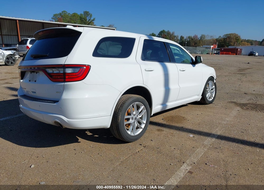 2022 DODGE DURANGO GT PLUS RWD VIN: 1C4RDHDG7NC218315