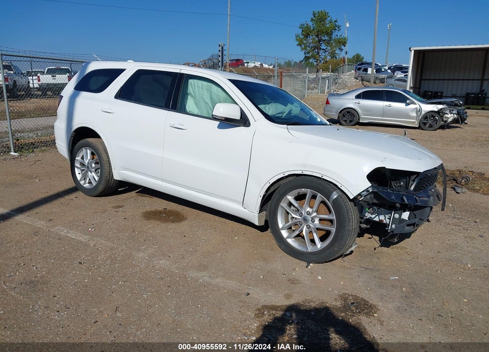 2022 DODGE DURANGO GT PLUS RWD VIN: 1C4RDHDG7NC218315
