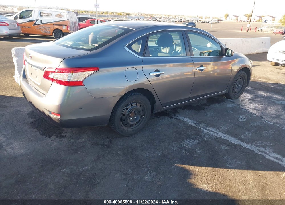 2015 NISSAN SENTRA S VIN: 3N1AB7APXFY383868