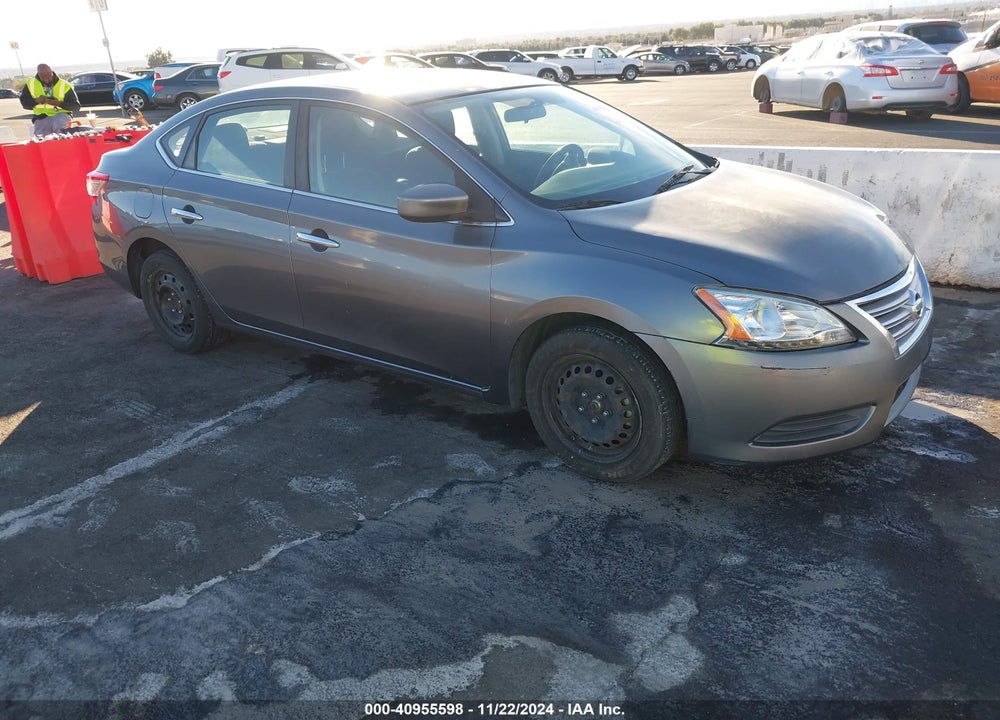 2015 NISSAN SENTRA S VIN: 3N1AB7APXFY383868