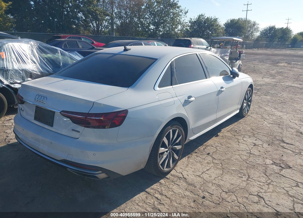 2023 AUDI A4 VIN: WAUBBAF49PA036421