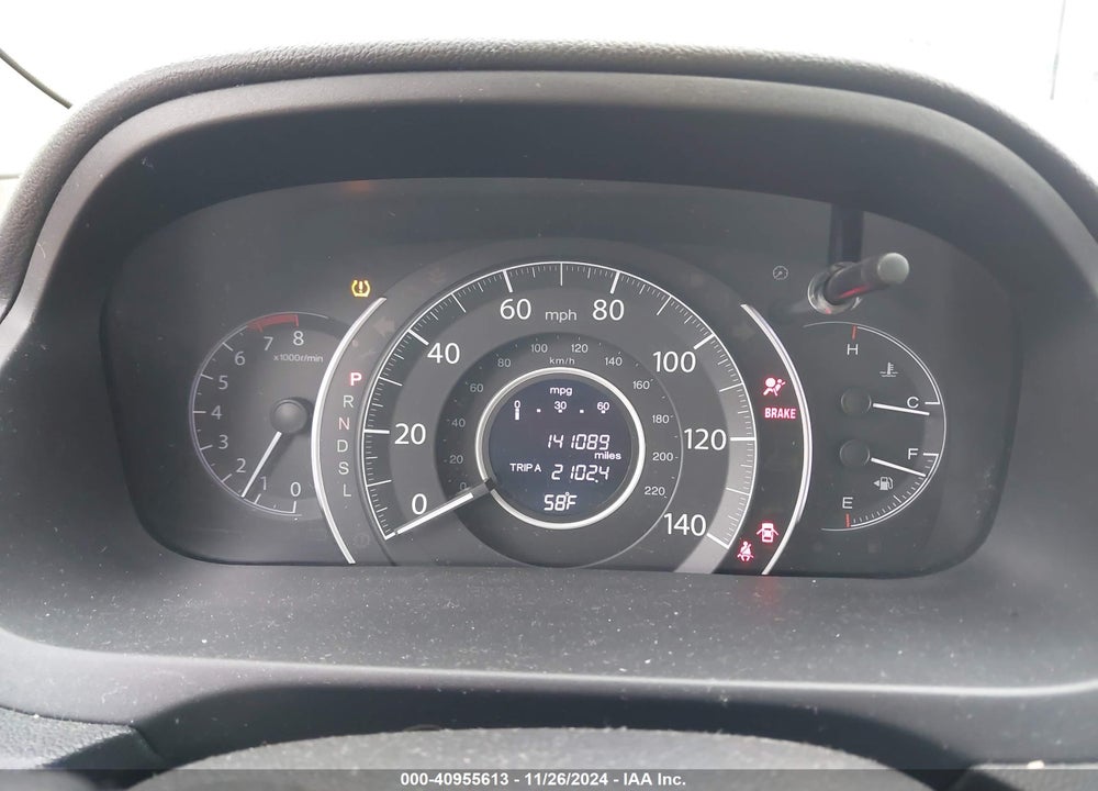 2016 HONDA CR-V SE VIN: 2HKRM3H40GH552129