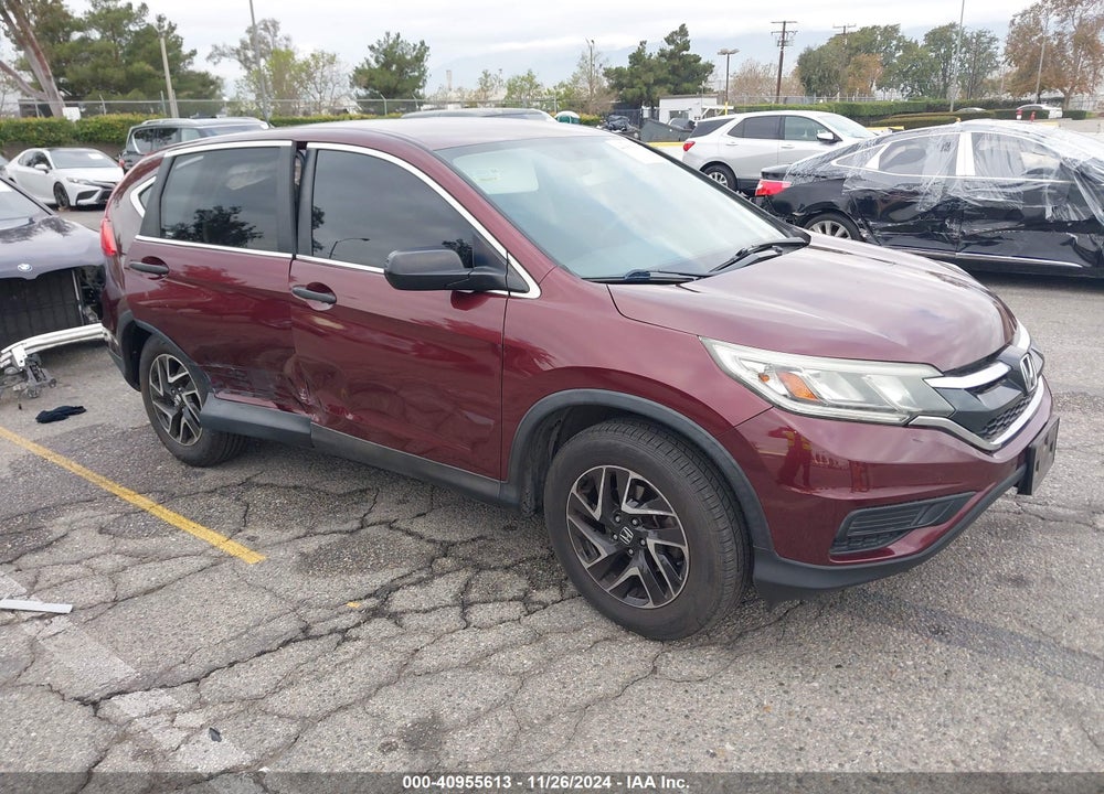 2016 HONDA CR-V SE VIN: 2HKRM3H40GH552129
