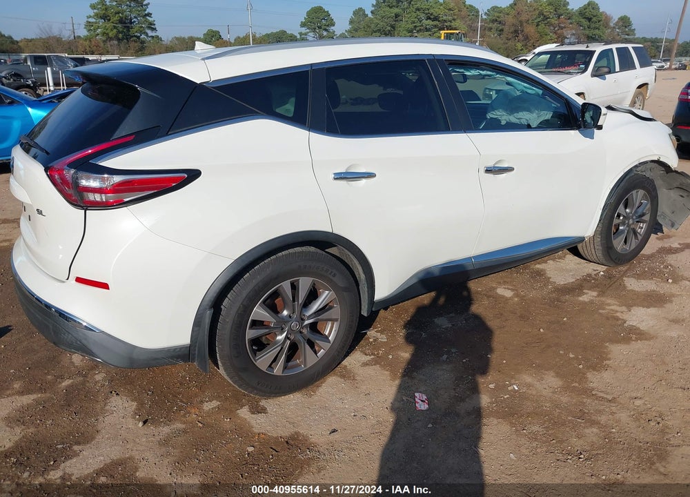 2015 NISSAN MURANO SL VIN: 5N1AZ2MG4FN248045