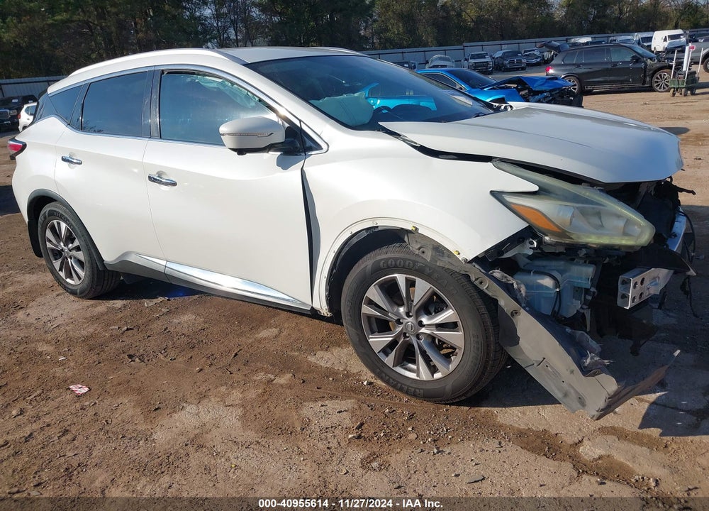 2015 NISSAN MURANO SL VIN: 5N1AZ2MG4FN248045