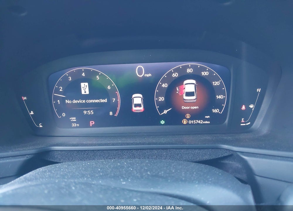 2024 HONDA ACCORD EX VIN: 1HGCY1F36RA013826