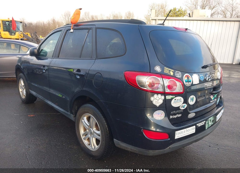 2011 HYUNDAI SANTA FE GLS VIN: 5XYZG3AB6BG084522