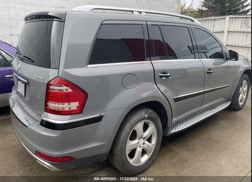 2012 MERCEDES-BENZ GL 450 4MATIC VIN: 4JGBF7BE0CA764031