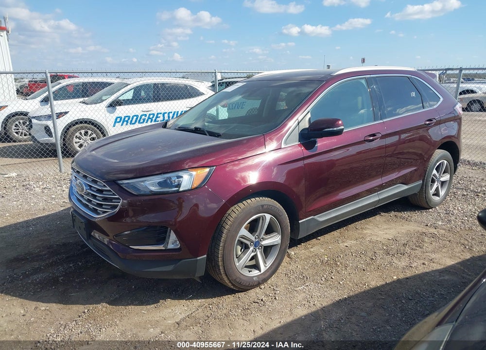 2019 FORD EDGE SEL VIN: 2FMPK3J91KBB95773