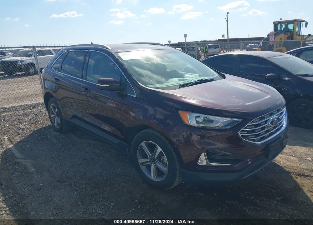 2019 FORD EDGE SEL VIN: 2FMPK3J91KBB95773