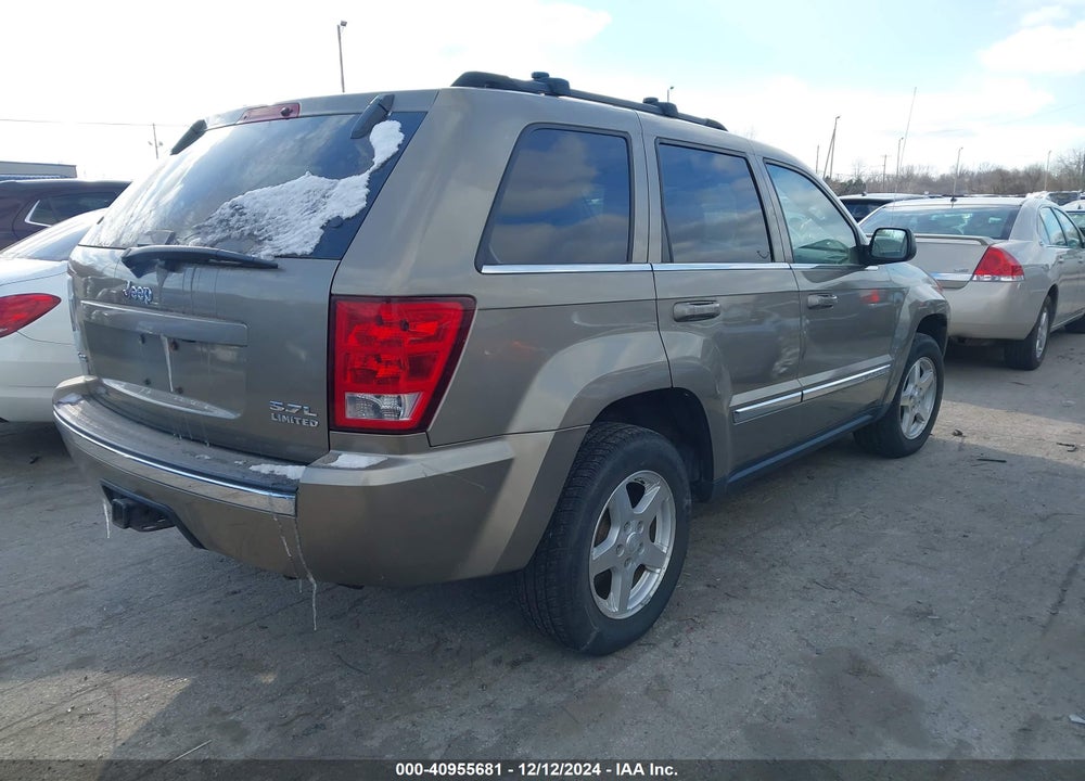 2005 JEEP GRAND CHEROKEE LIMITED VIN: 1J4HR582X5C577307