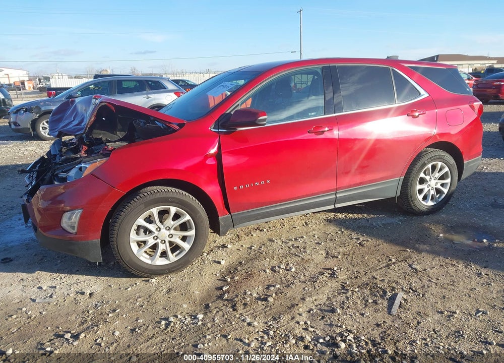 2018 CHEVROLET EQUINOX LT VIN: 2GNAXSEV4J6190241
