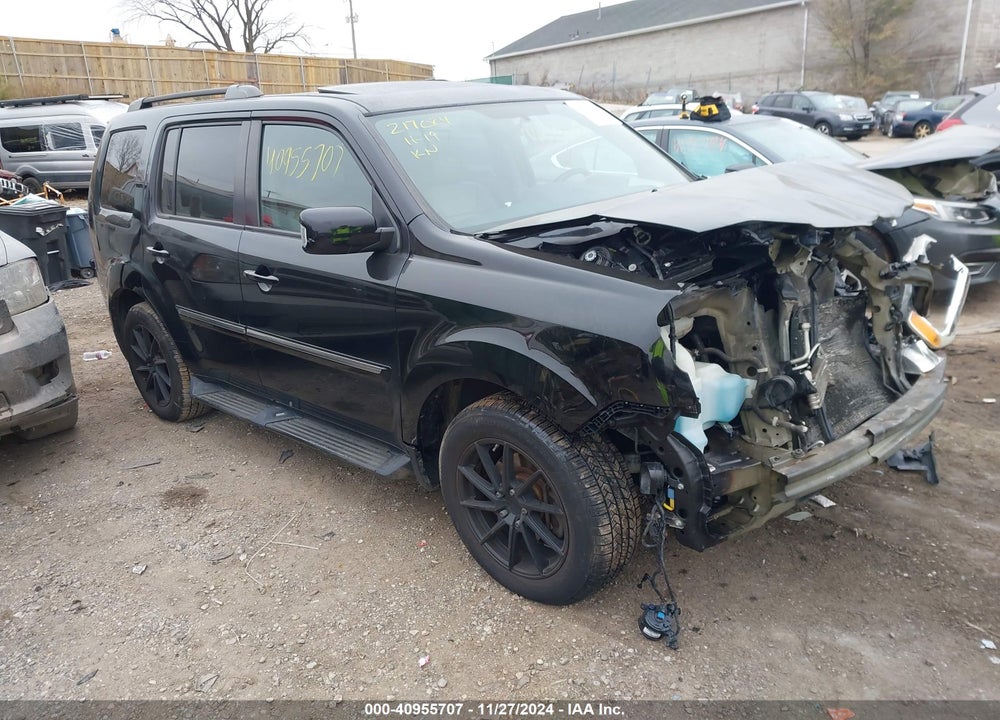 2013 HONDA PILOT TOURING VIN: 5FNYF4H95DB040724