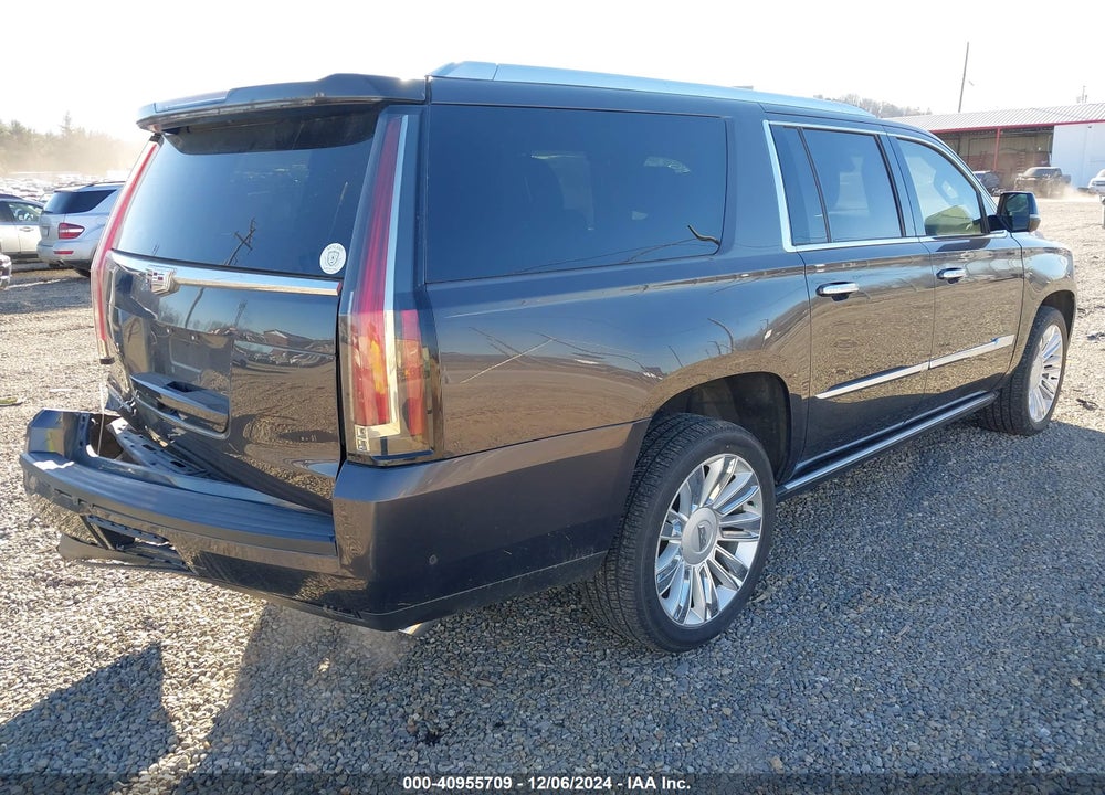 2017 CADILLAC ESCALADE ESV PLATINUM VIN: 1GYS4KKJ9HR160975