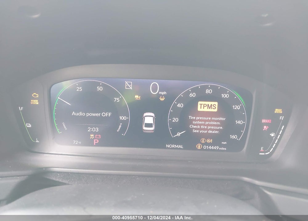 2024 HONDA ACCORD HYBRID TOURING VIN: 1HGCY2F8XRA004743