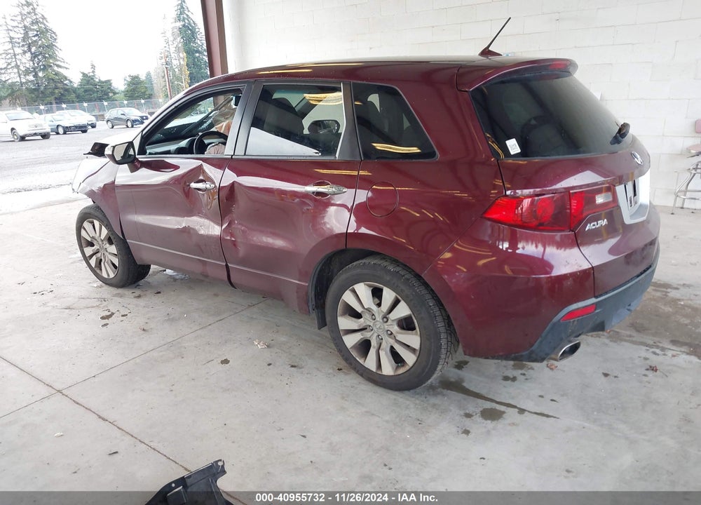 2011 ACURA RDX VIN: 5J8TB2H28BA000626