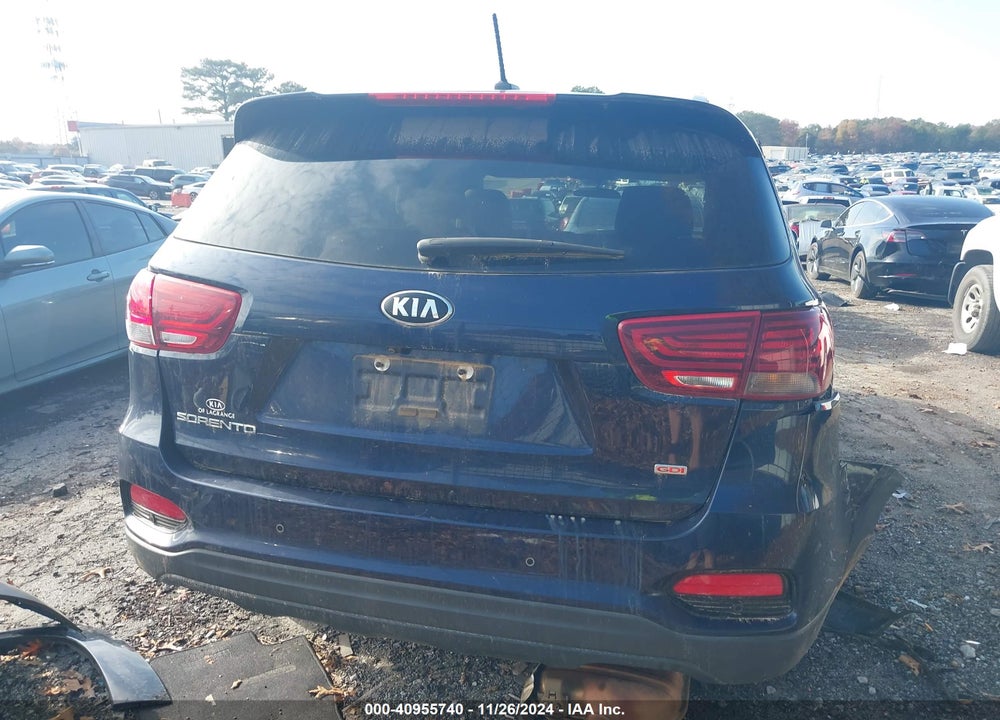 2020 KIA SORENTO 2.4L LX VIN: 5XYPGDA3XLG672849