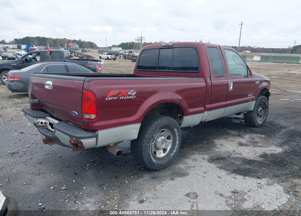 2006 FORD F-250 LARIAT/XL/XLT VIN: 1FTSX21P76EC27922