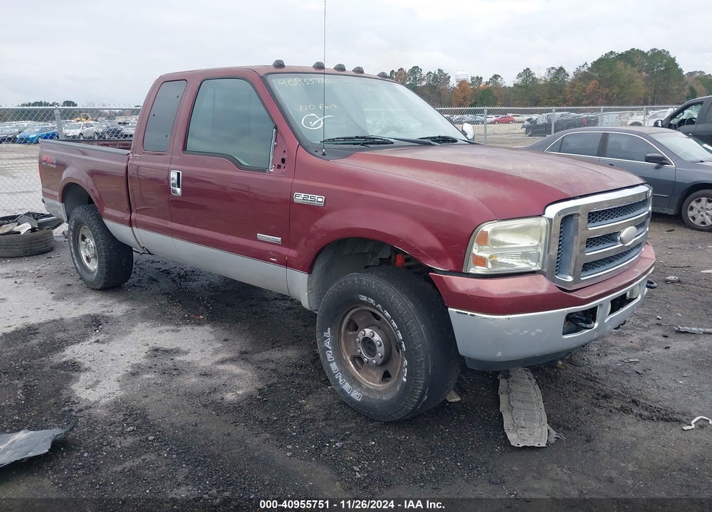 2006 FORD F-250 LARIAT/XL/XLT VIN: 1FTSX21P76EC27922