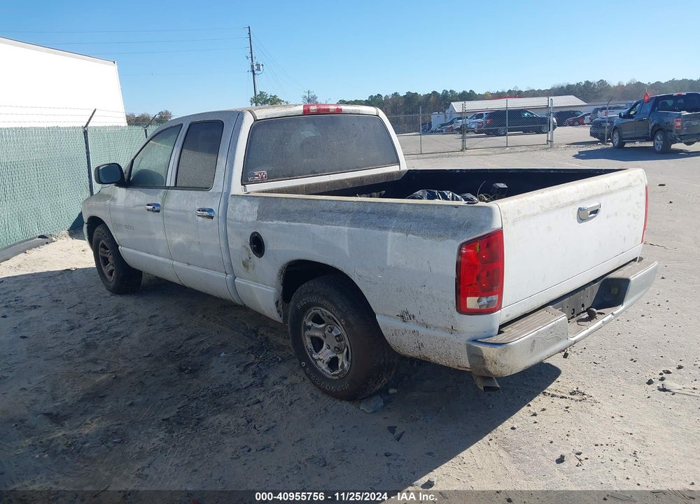 2002 DODGE RAM 1500 ST VIN: 3D7HA18N12G183726