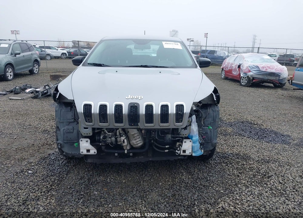 2016 JEEP CHEROKEE SPORT VIN: 1C4PJMAB6GW202805